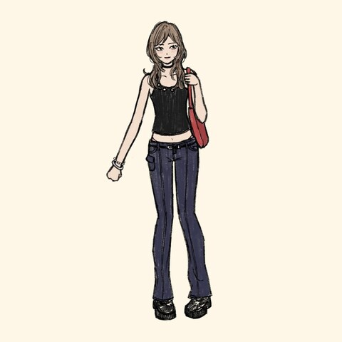 立ち絵　女性