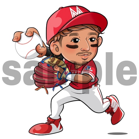 似顔絵イラスト（アイコン用）