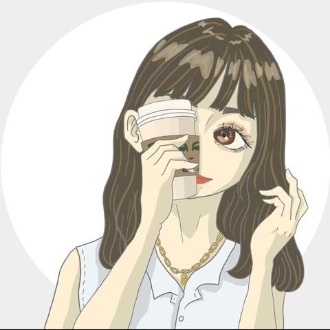 リア友用に作成したアイコン♥