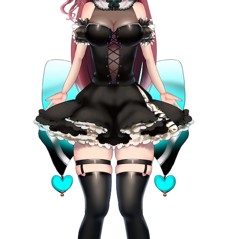 【キャラクターモデリング】LIVE２Dのモデル