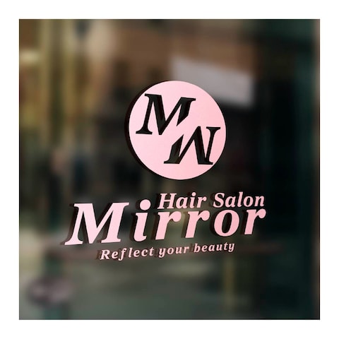 Hair Salon Mirror　様　ロゴデザイン