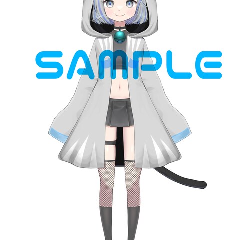 Live２D用パーツ分けイラストの制作