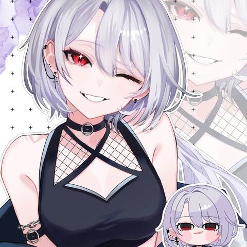 ウエストアップ+ミニキャライラスト