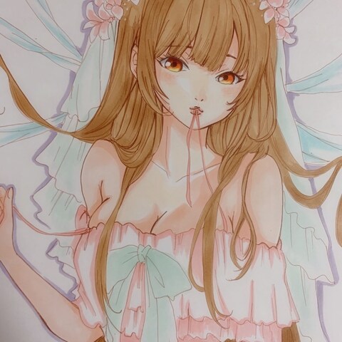 kokko アナログイラスト作成