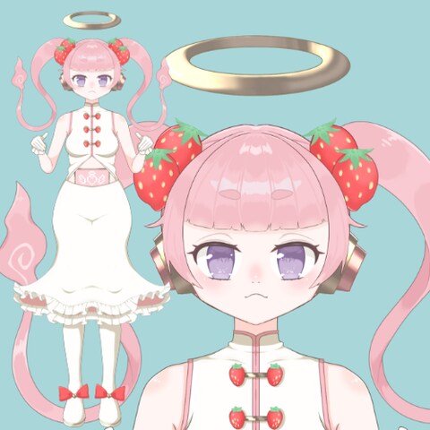 Live2D　Vtuberモデル　『karinrin』