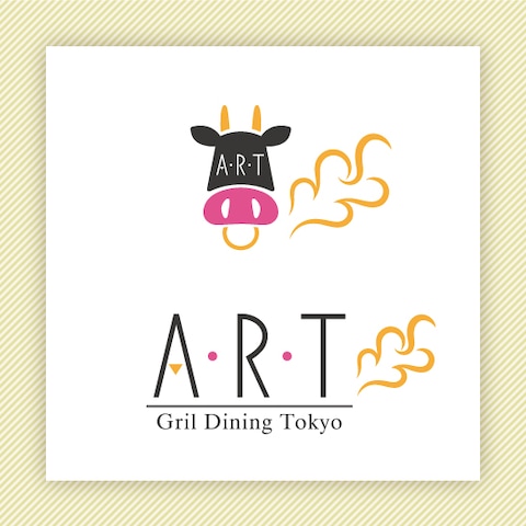 ロゴデザイン　架空店舗（Gril Dining ART）