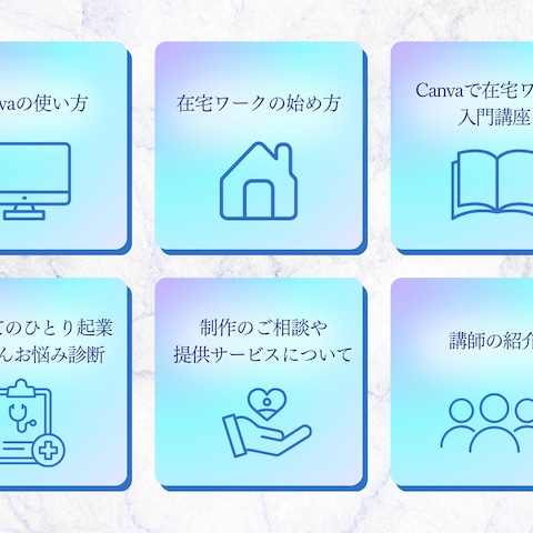 オンラインスクール リッチメニュー