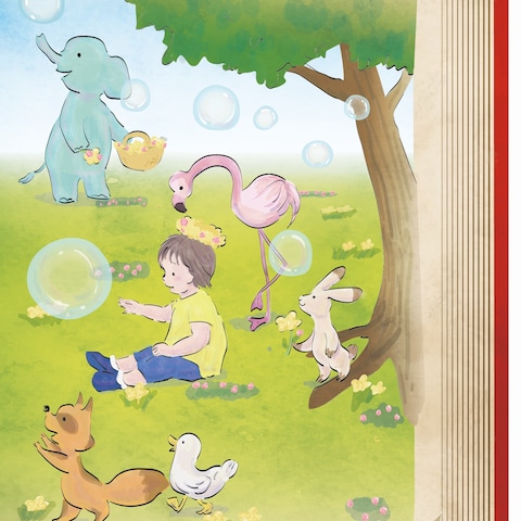 絵本風イラスト１