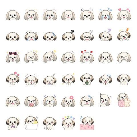 LINE絵文字_40個セット