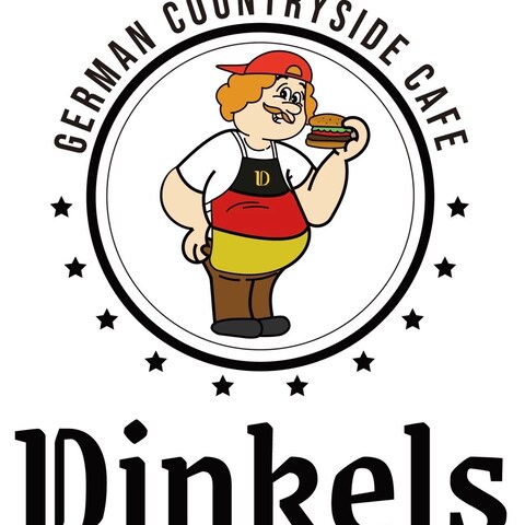 ハンバーガーショップのキャラクターデザイン