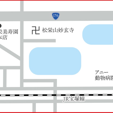 中華料理屋さんの地図