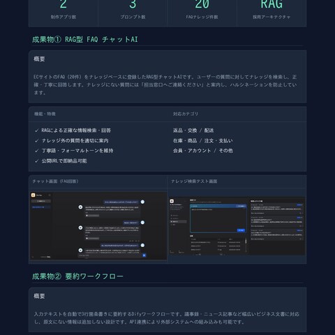 FAQチャットAI