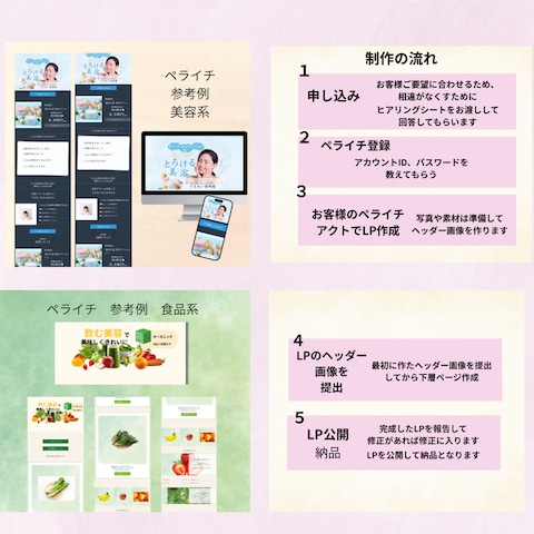 ペライチの参考例です