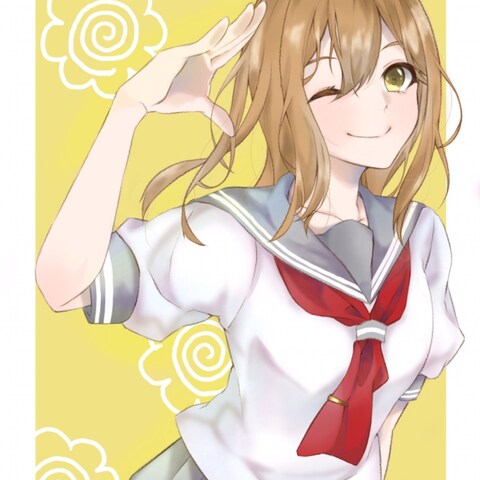 現代服二次創作イラスト