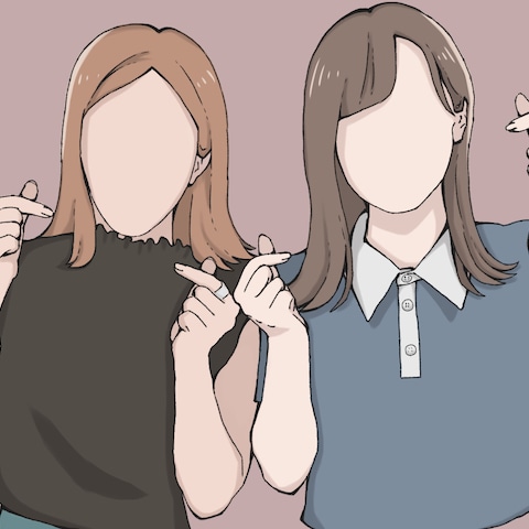 写真をイラスト化