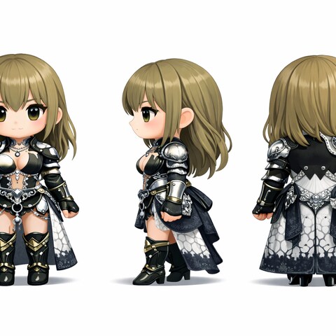 剣士の女性SD
