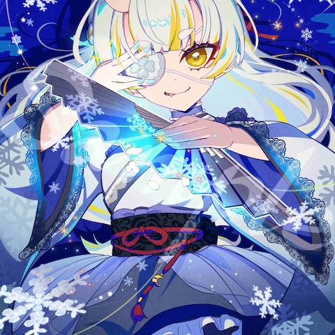 月見しゅろ様　グッズ用イラスト