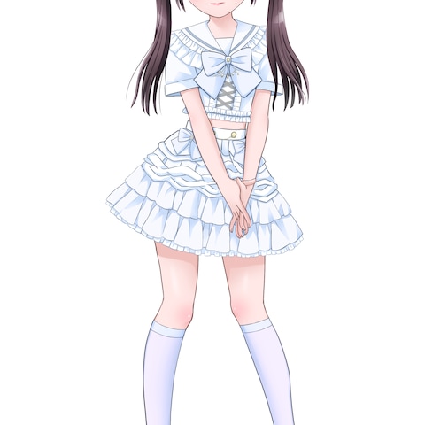 アイドルの立ち絵