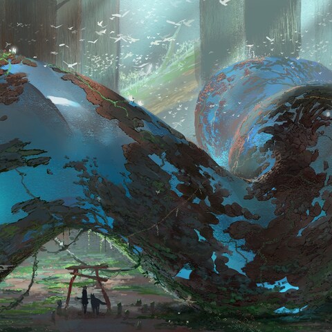 コンセプトアート風イラスト