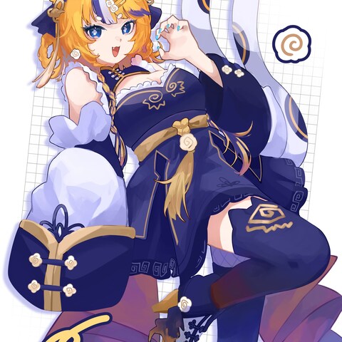 VTuber立ち絵イラスト