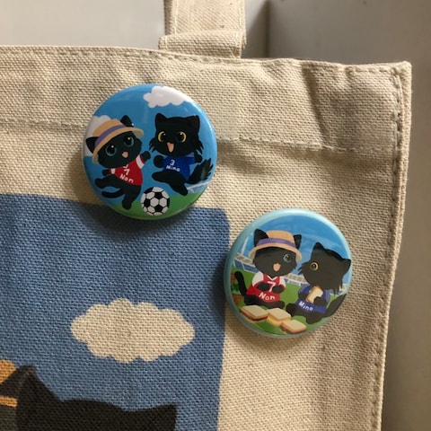 愛猫ちゃんの缶バッジ作成