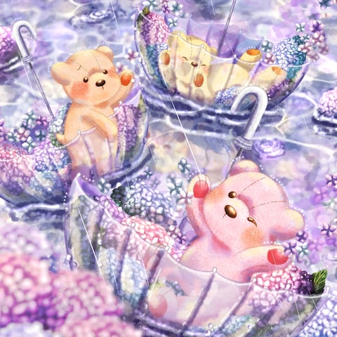 紫陽花ぷかり