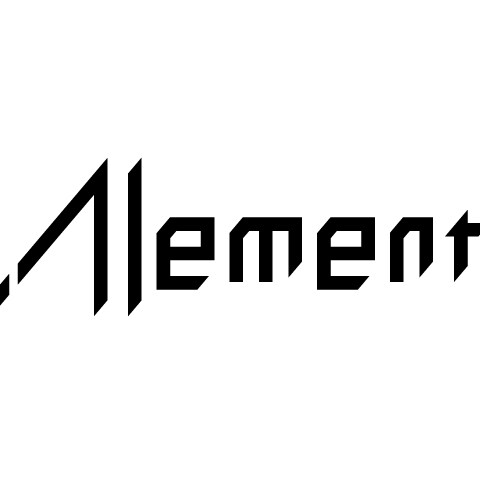 架空のブランドロゴ「.Alement」ver.2