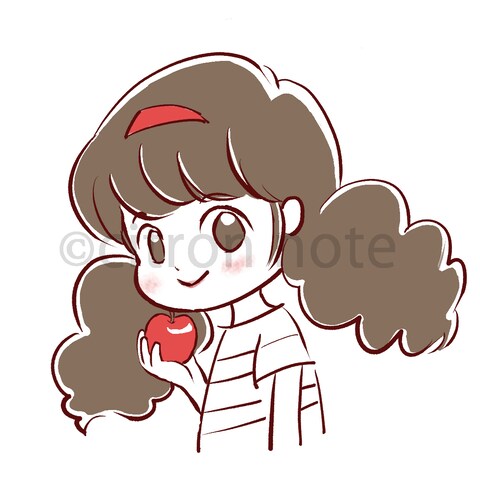 雑貨店「小夏青果店」のマスコットキャラクター