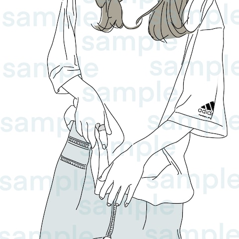 アパレルイラスト