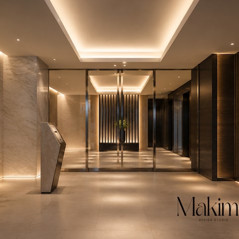 マンションエントランス