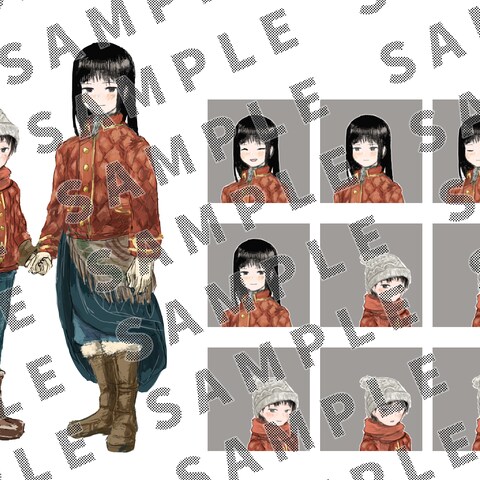 TRPG用の立ち絵