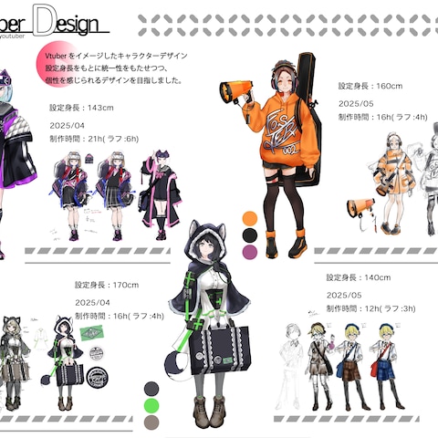 キャラクターデザイン