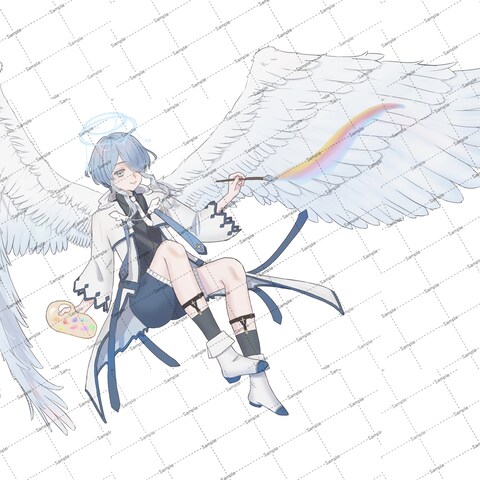 TRPG探索者の立ち絵イラスト