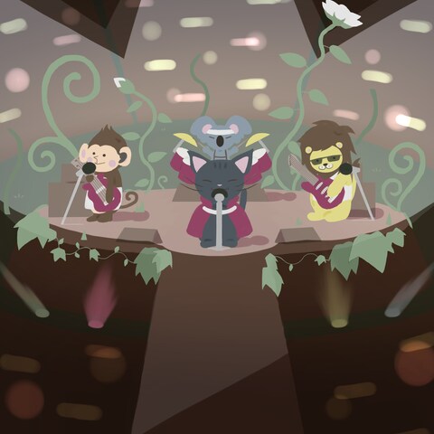 「デフォルメイラストの制作」