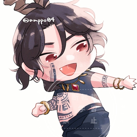 SDキャラクターイラスト