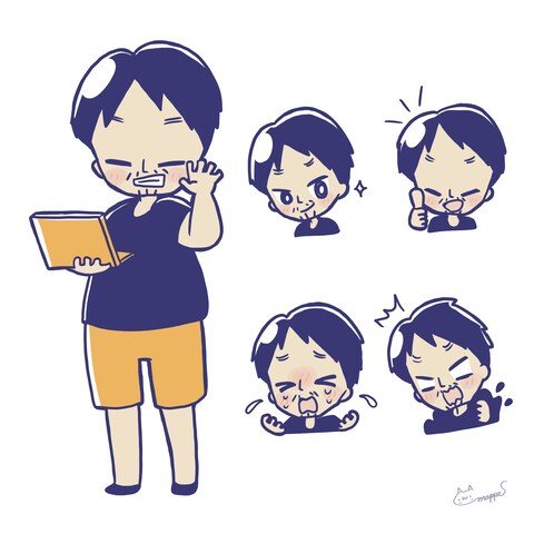 似顔絵キャラクター作成