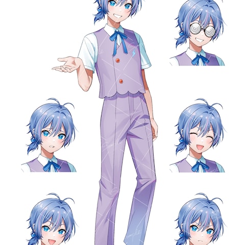 【実績】TRPG立ち絵制作
