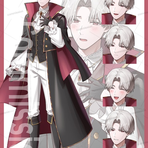 【実績】TRPG立ち絵制作