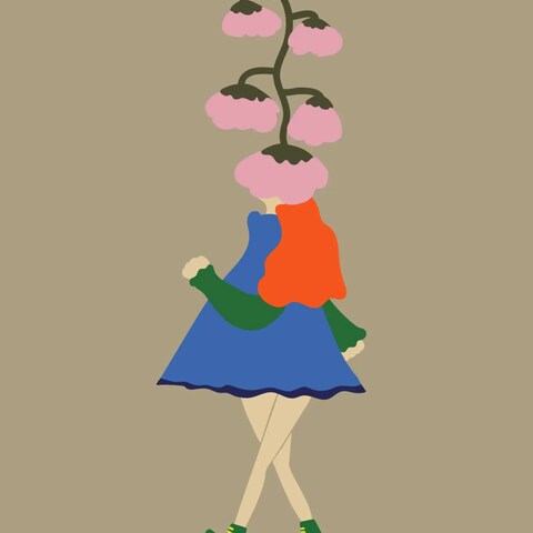自宅サロンに飾るイラスト作成