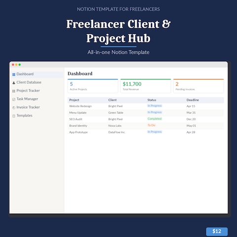 Client & Project Hub