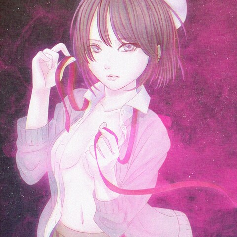 制作事例：少女のイラスト