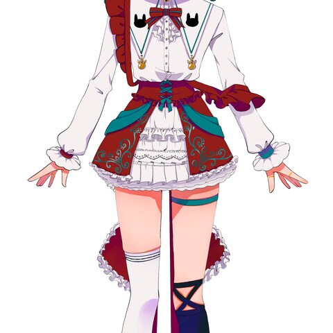 うさぎ耳の女の子です