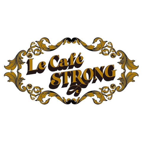 "Le Cafe STRONG" ロゴデザイン