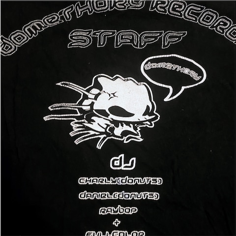 “DOMETHORY RECORDS”スタッフTシャツ