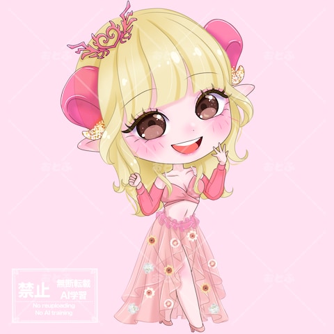 ミニキャラ衣装違い②