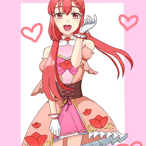 膝上イラスト　