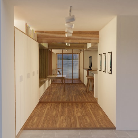 住宅のCGパース-1
