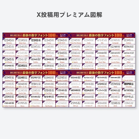 X投稿用プレミアム図解