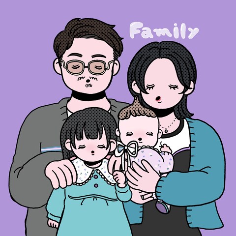 ファミリーイラスト