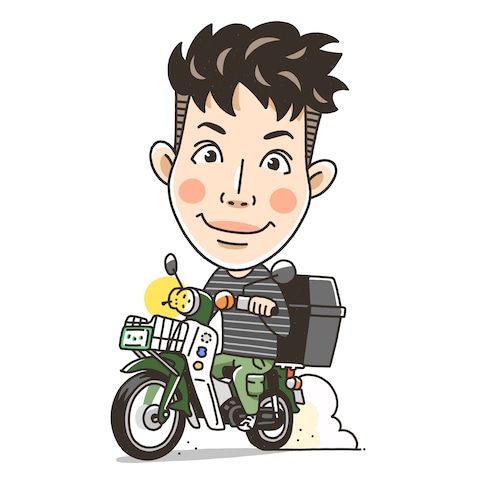 SNSのアイコンに大人気の可愛くてシンプルな似顔絵